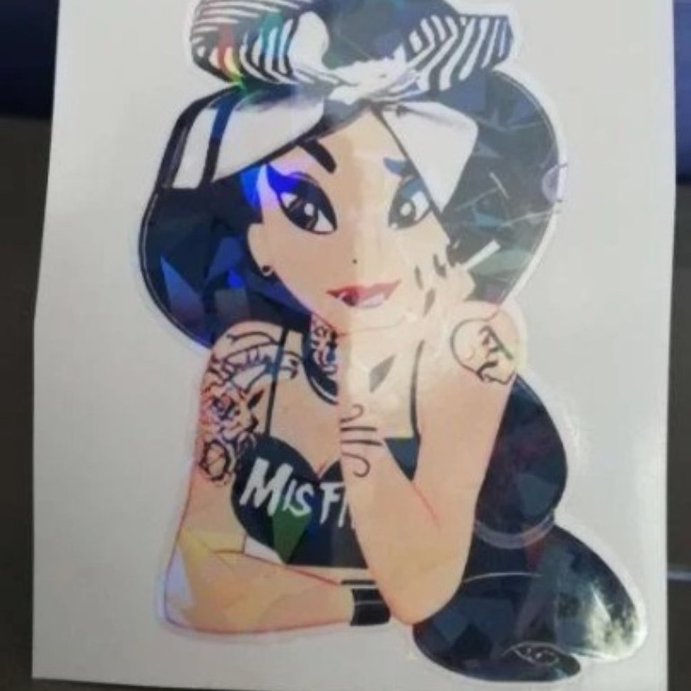 (2for10$ bundle) princess , punk, cuty , stickers autocollant, holograph…